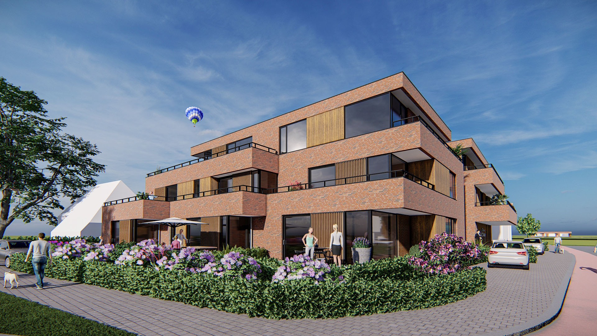 Artist impressie van Le Garage